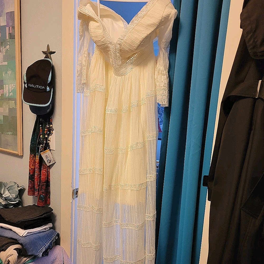 Boho wedding dress